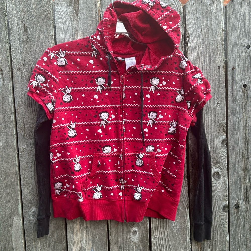 Y2K Betty Boop💋Zip Up